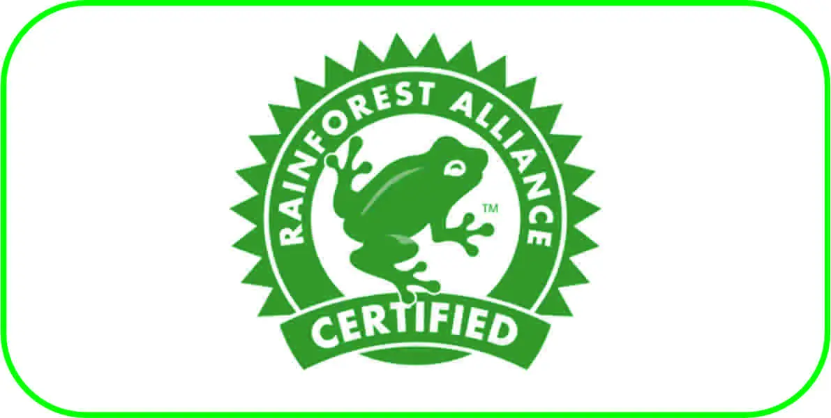 Chứng Chỉ  Rainforest Alliance Certified